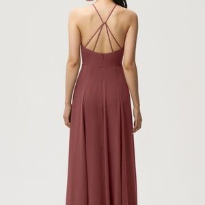 Jenny Yoo Kayla Cinnamon Rose Dress Size 2